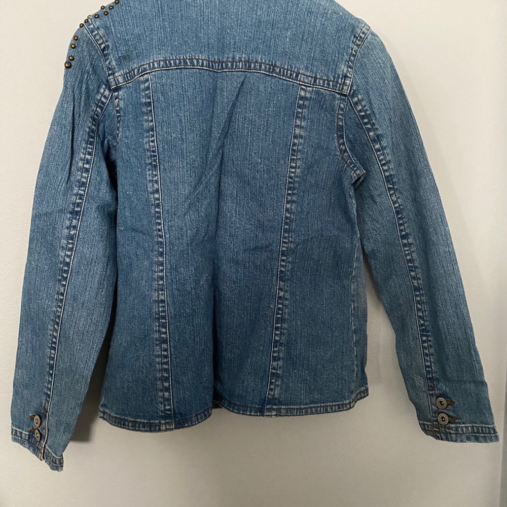 Z Cavaricci Denim Studded Jacket - Picture 6 of 6